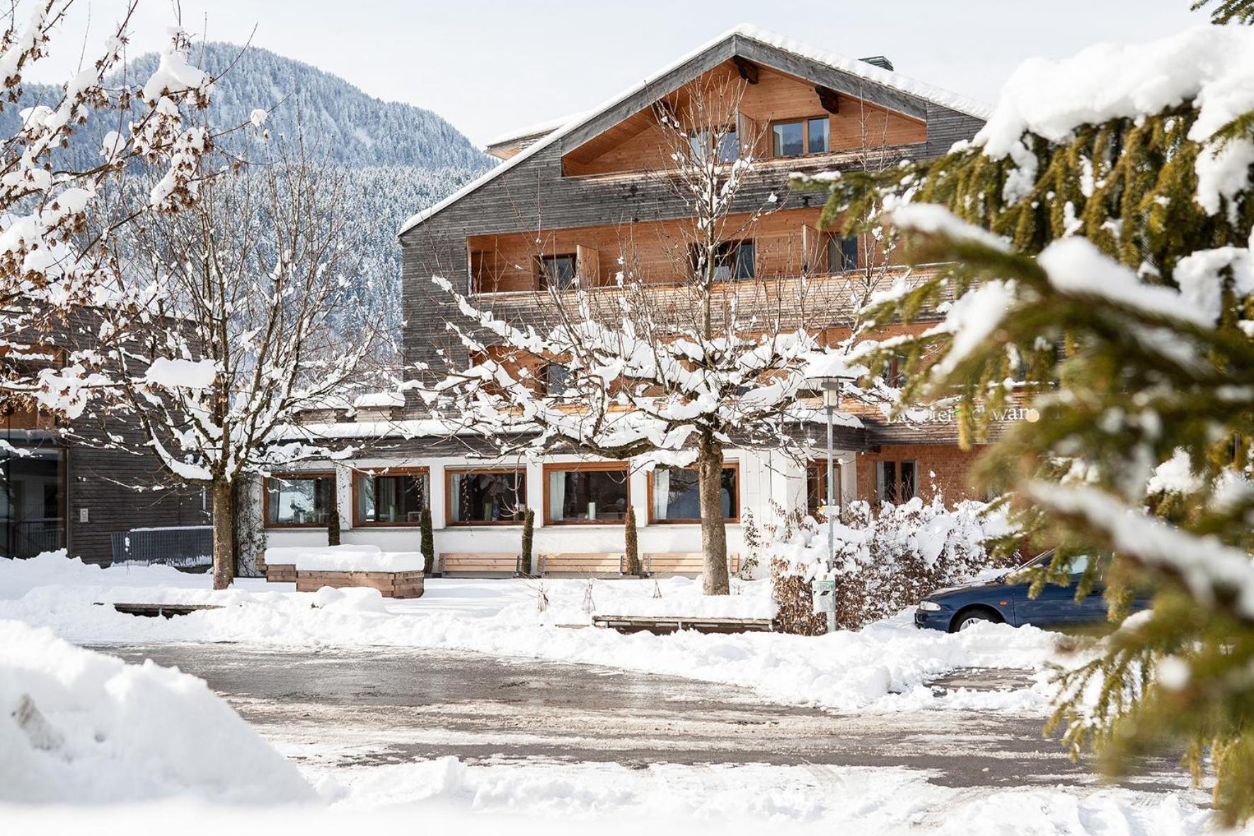 Biohotel Schwanen Bizau Esterno foto